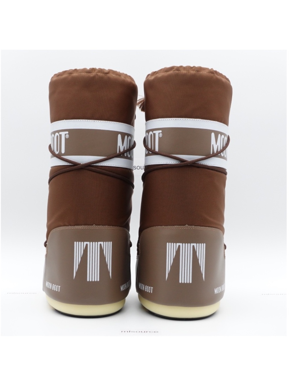 NEW Moon Boot Icon Nylon Snow Boots 80D1400440-M005 Shitake - Picture 6 of 16